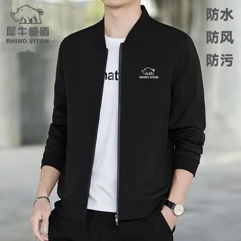 刺绣三防男士棒球领休闲百搭夹克简约韩版帅气外套J978-T3