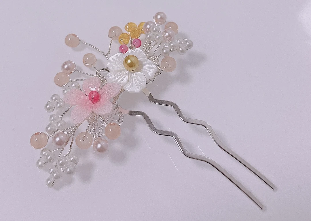 纯手工制作韩国韩服 发簪