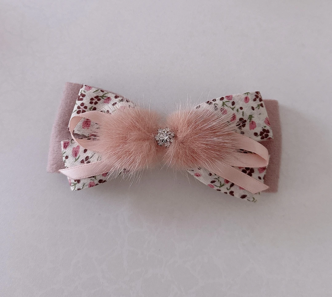 珠珠-手工儿童发饰毛绒款