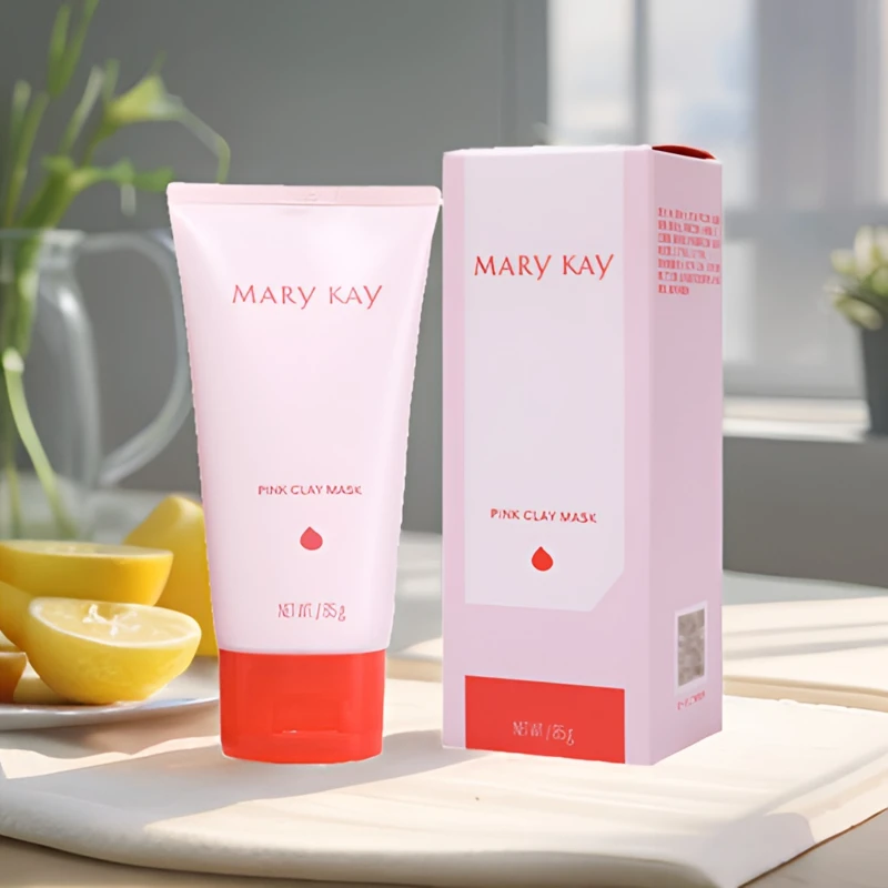 玫琳凯粉嫩净透泥膜清洁抗氧化深层清洁去黑头角质控油提亮正品