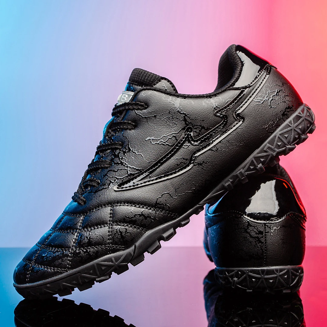 透气正品AG长钉足球鞋男童成人学生青少年TF碎钉球王高帮训练鞋女