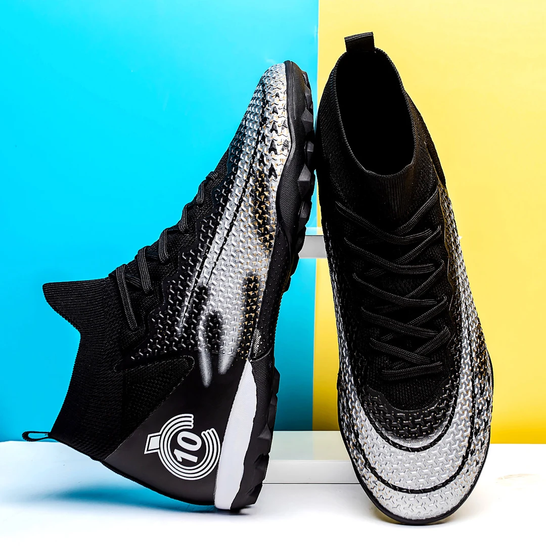 C罗梅西刺客男女足球鞋TF碎钉学生儿童专业成人长钉ag飞盘训练