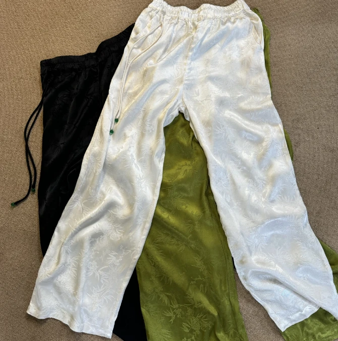 [大季原创]A431夏季宽松直筒裤国风百搭显瘦女裤时尚休闲舒适裤子