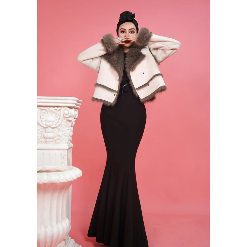 【星姐推荐】星原创高级定制「罗马故事」设计师小众轻奢名媛短款外套