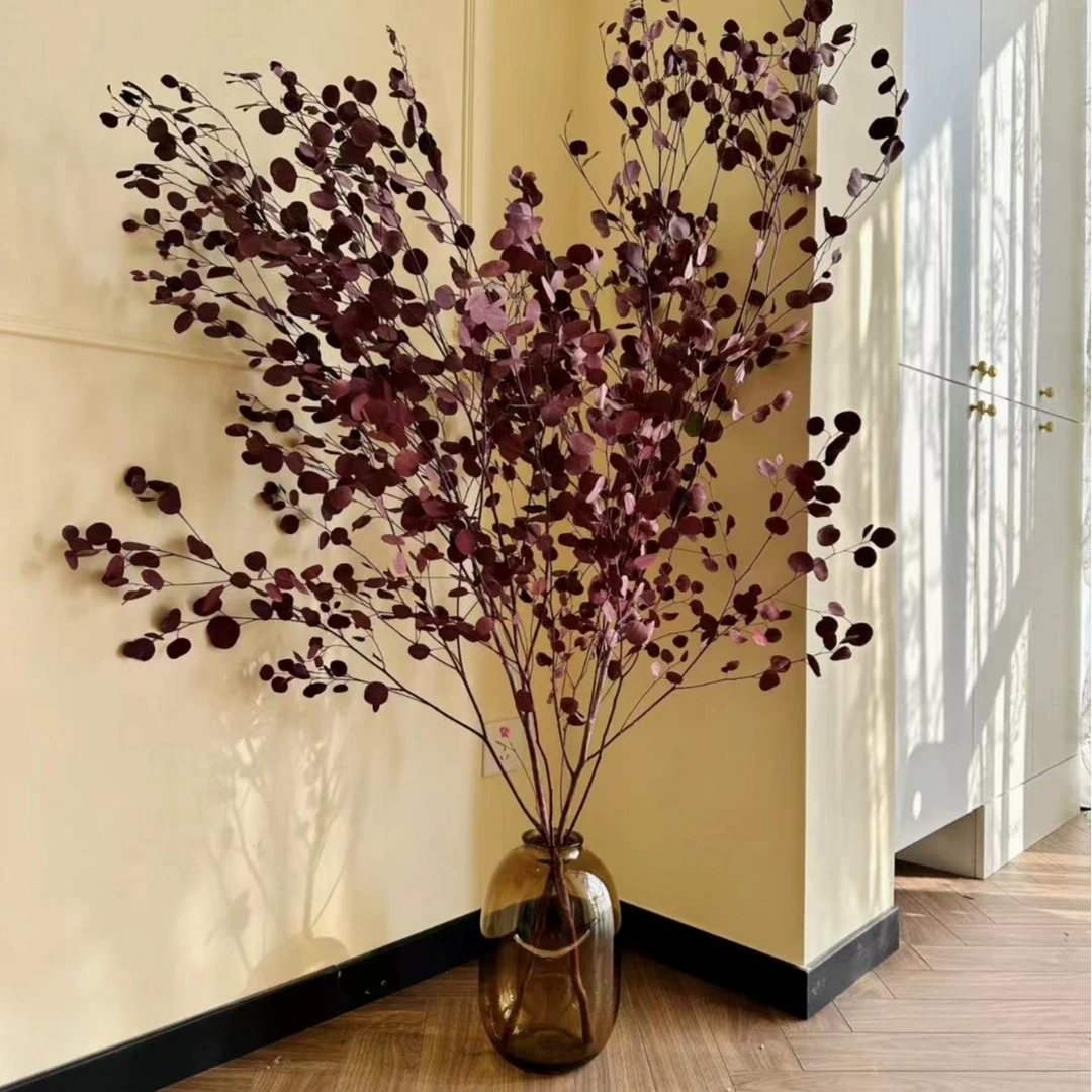 苹果尤加利叶永生花轻奢客厅摆设装饰家居软装搭配花材