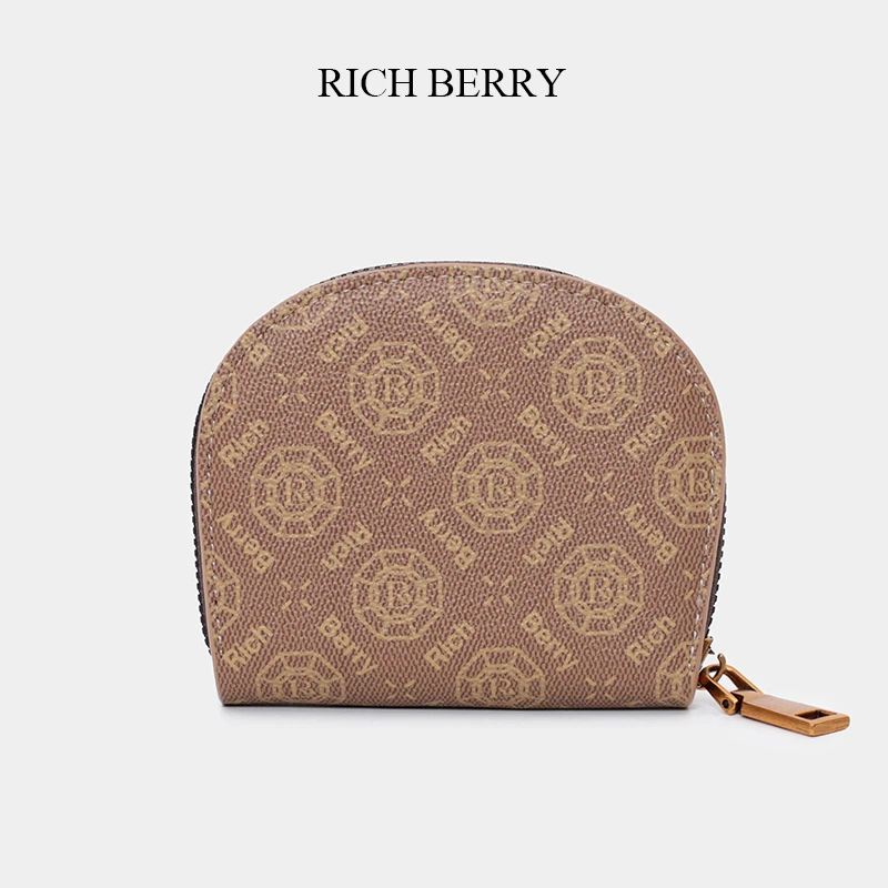 2059新款潮时尚女款小卡包精致多卡位零钱包一体卡包轻奢百搭棕色