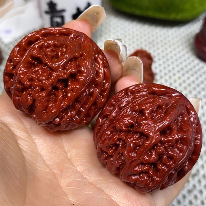 文玩核桃把件蒋*大粗筋