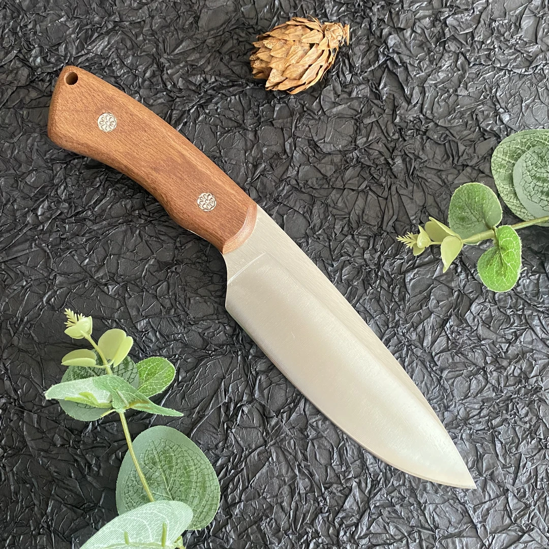 【单刀无套】锋利耐用户外刀吃肉剔骨剔肉水果刀手工女士多功能削皮