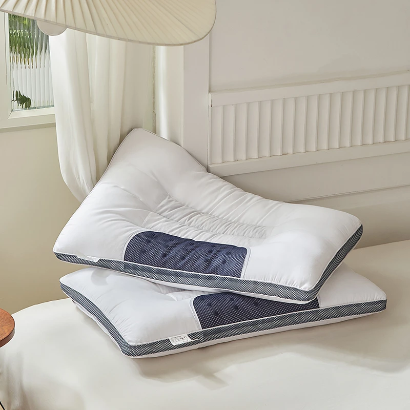 家用保健枕成人学生低枕睡眠枕酒店丝绒单人软枕决明子枕头