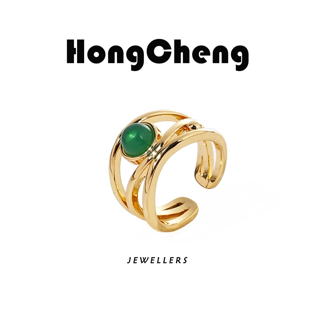 铜合金戒指 开口戒指铜合金底托NL0309