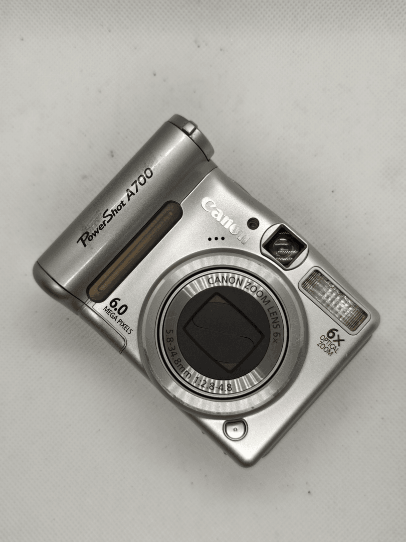 95新 Canon/佳能 A700 面包机600w像素6x变焦 人像氛围感十足 ccd