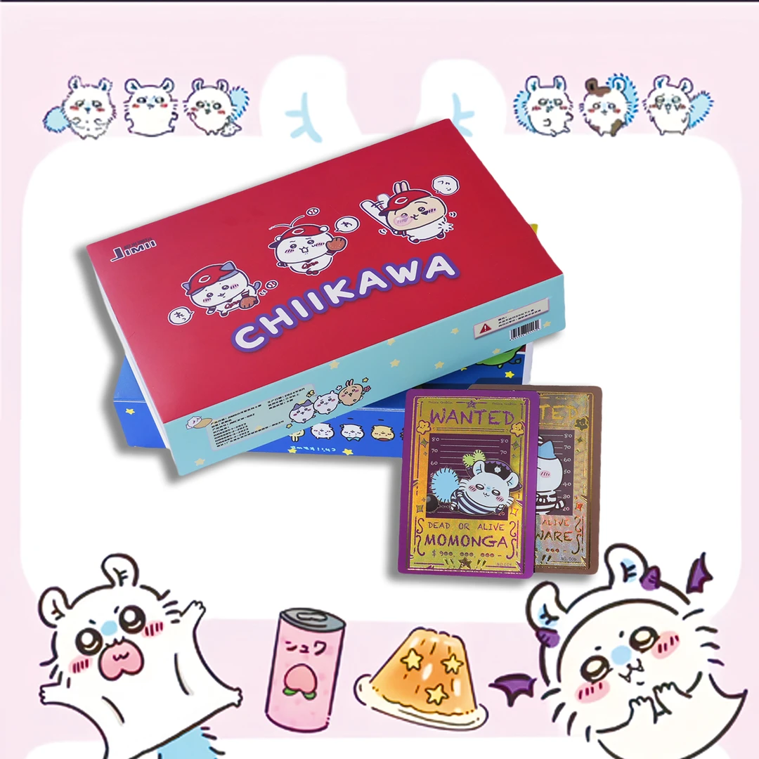 Q【宠粉CC】chiikawa吉伊二弹-国卡二创卡牌盲盒（默认代拆）