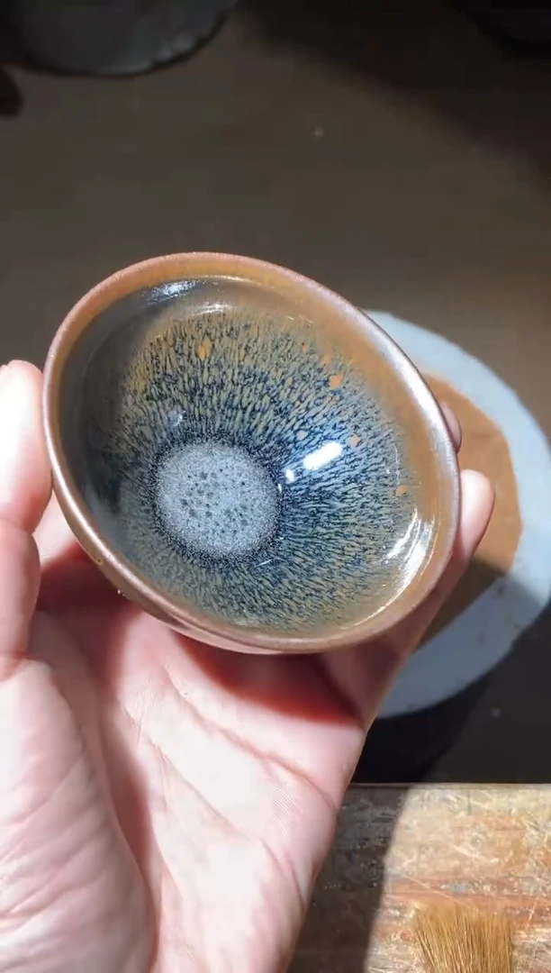 【闪购商品】茶盏印山窑柴烧 闽窑茶器