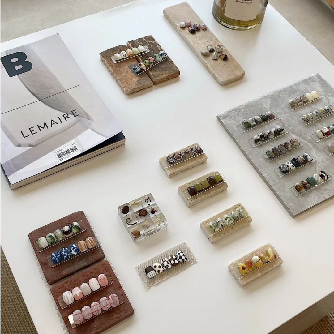 【孤品扣号链接】手工穿戴甲秋冬流行ins轻奢显白no退no换2单飞