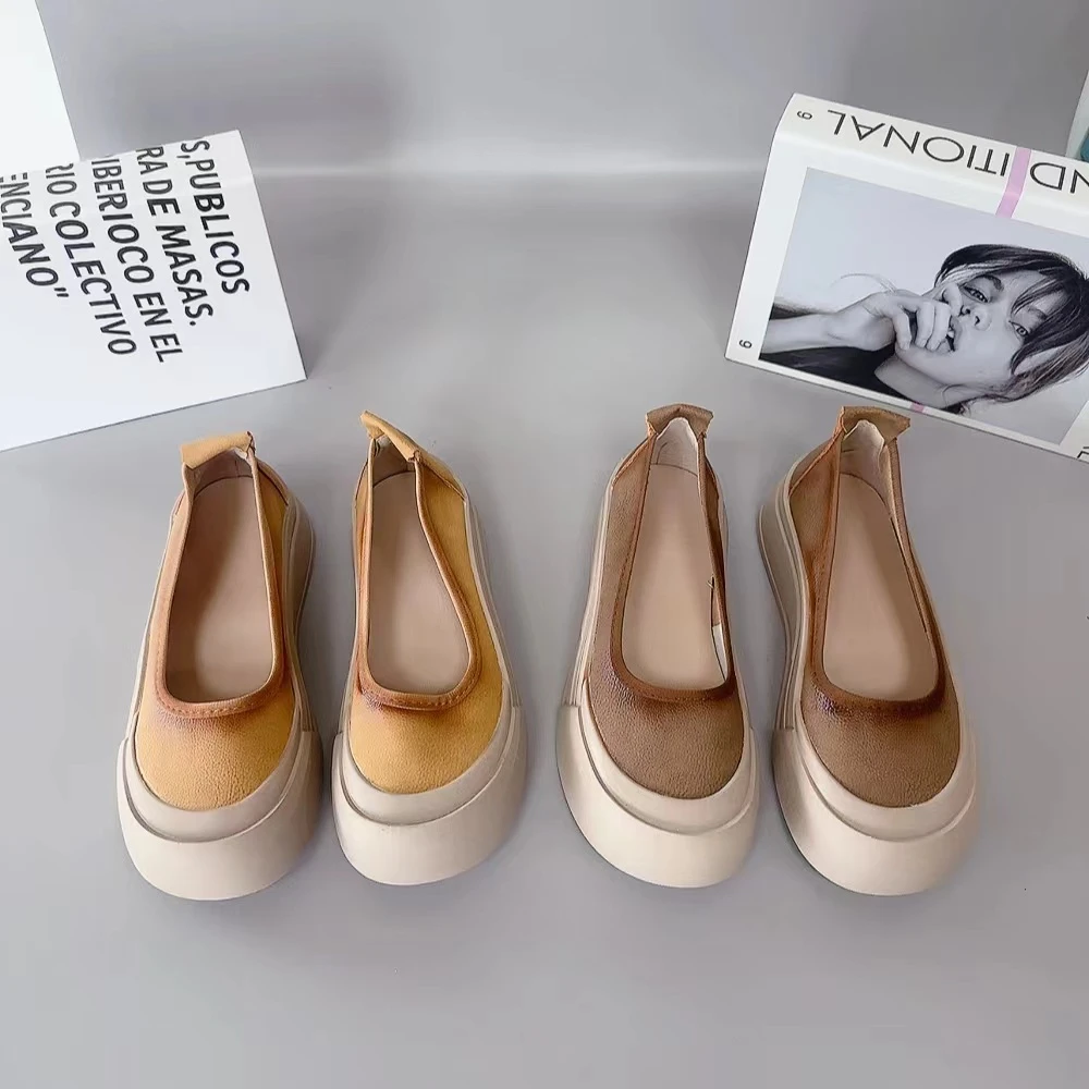 168新款厚底舒适百搭软底休闲女鞋