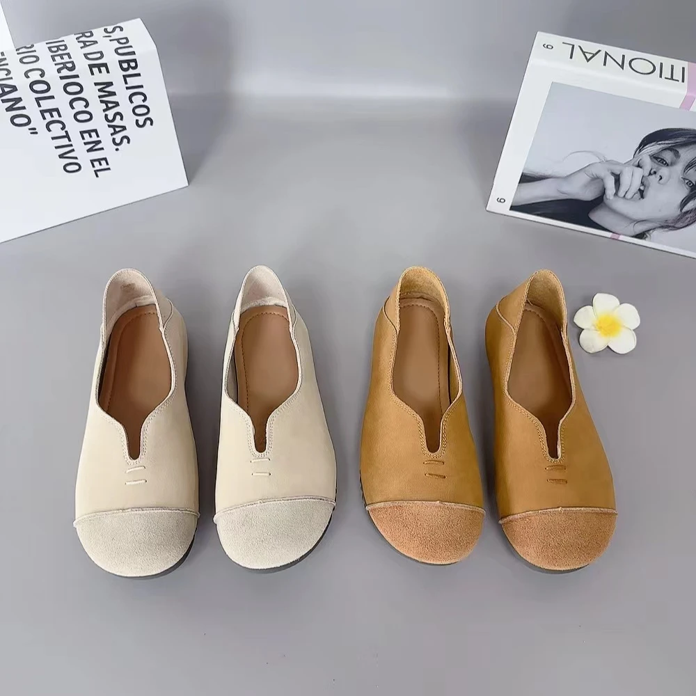 2425新款舒适软底两穿百搭豆豆鞋仓