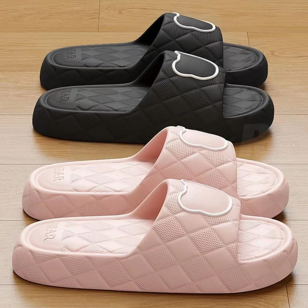 凉拖鞋男女款夏季浴室室内洗澡防滑家居防臭外穿学生踩屎感凉拖鞋