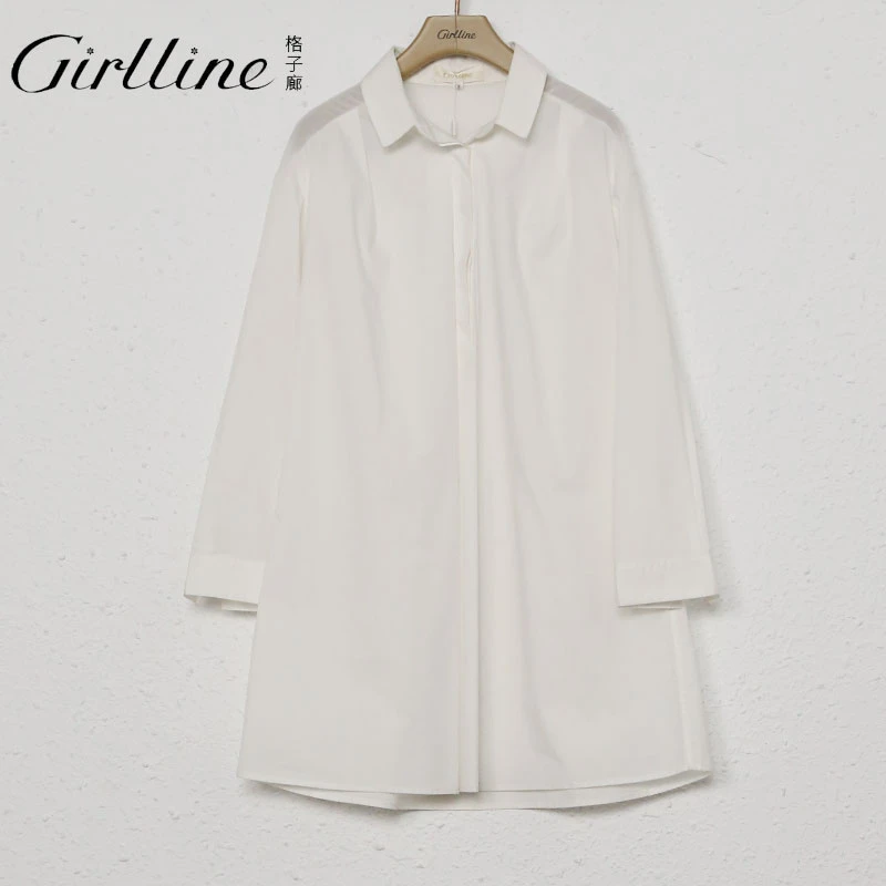 GIRLLINE【GIRllINE】格子廊设计款长袖衬衣80GGA006