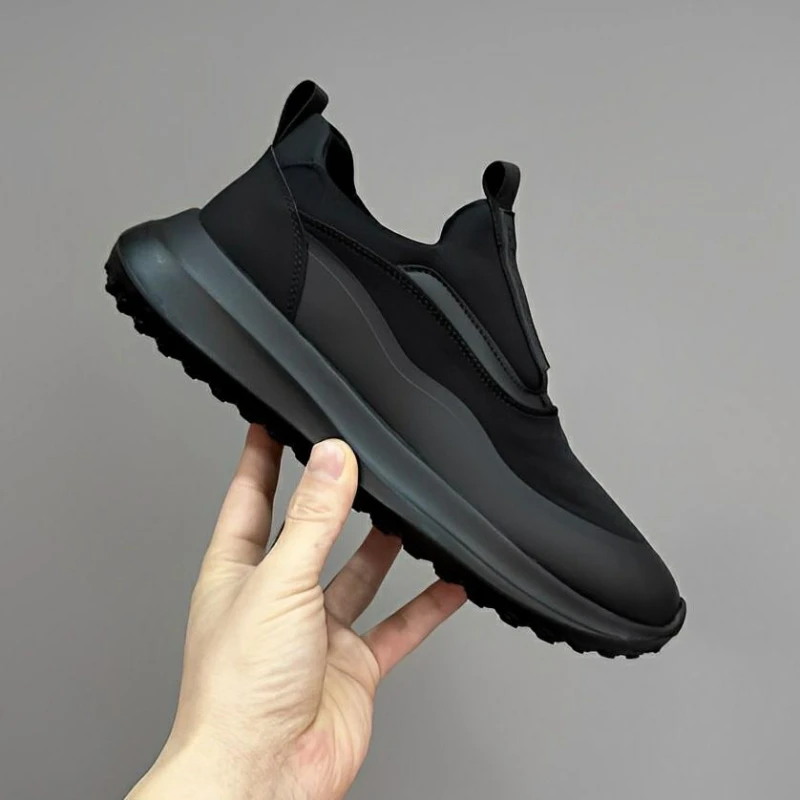 帕达索男鞋透气厚底休闲鞋轻质软底一脚蹬乐福鞋PB230326 HDQ