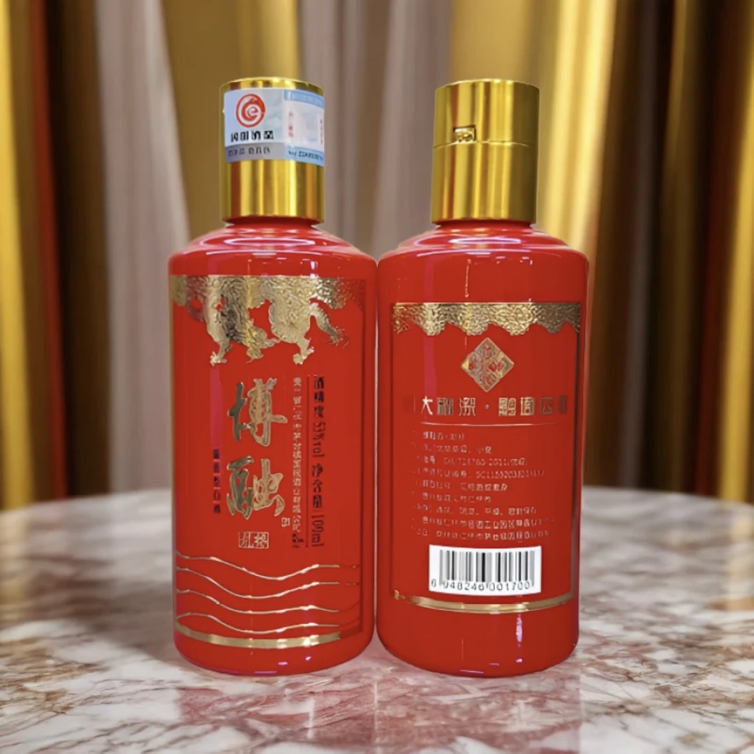 博融博融酒·龙标小酒版 原箱 酱香型白酒 53%Vol100ml*24