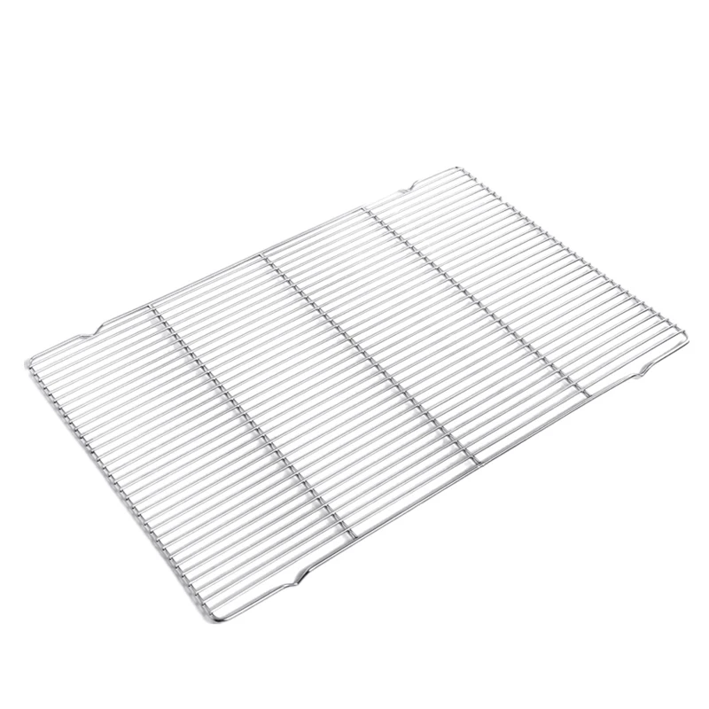 不锈钢面包蛋糕烘焙晾网凉网60x40架子冷却架烧烤网 蜜宠物笼魔片