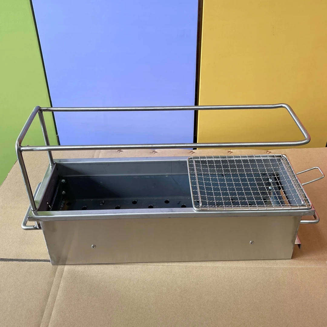 鑫成悦不锈钢烧烤炉炭烤肉炉商用小烤串炉烧烤架户外野营小炉小串