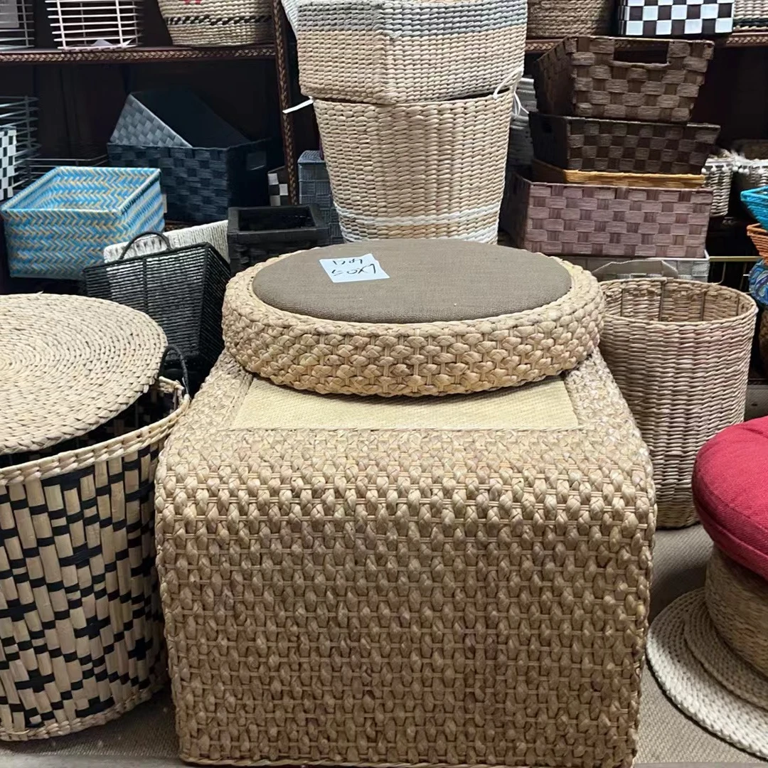 1209款瑕疵直径50cm高9cm蒲团坐垫