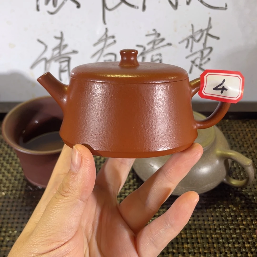 紫砂茶壶云柱微瑕