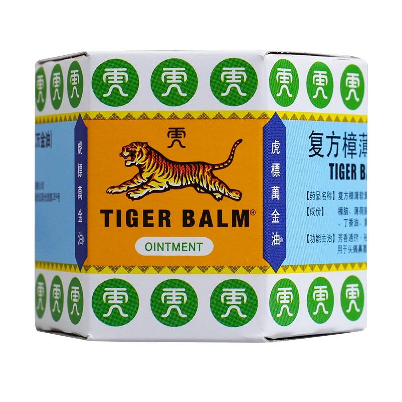 虎标万金油复方樟薄软膏 19.4g 芳香通窍 驱风止痒 清凉辟秽