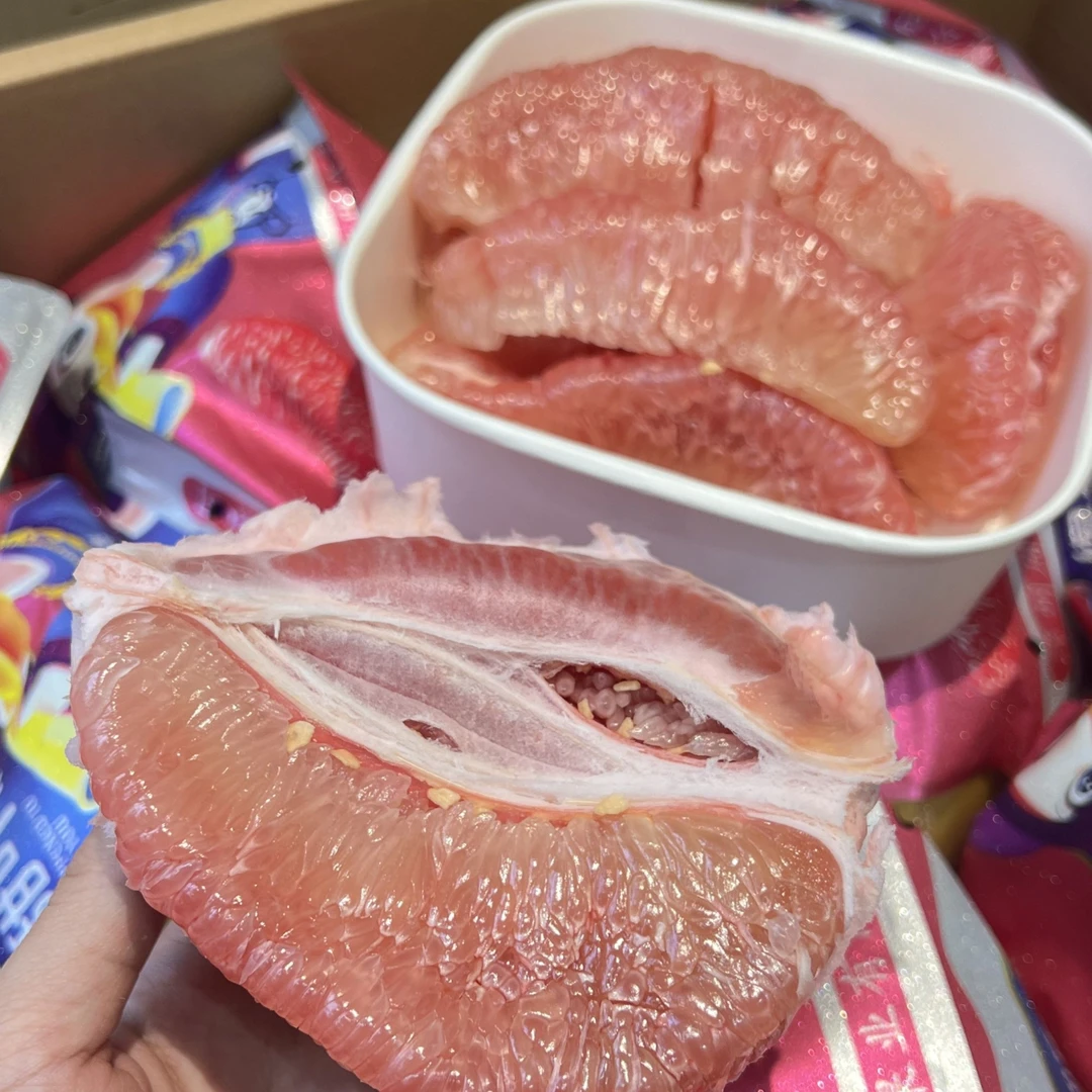 活动【细嫩多汁】爆甜吖红肉蜜柚2个