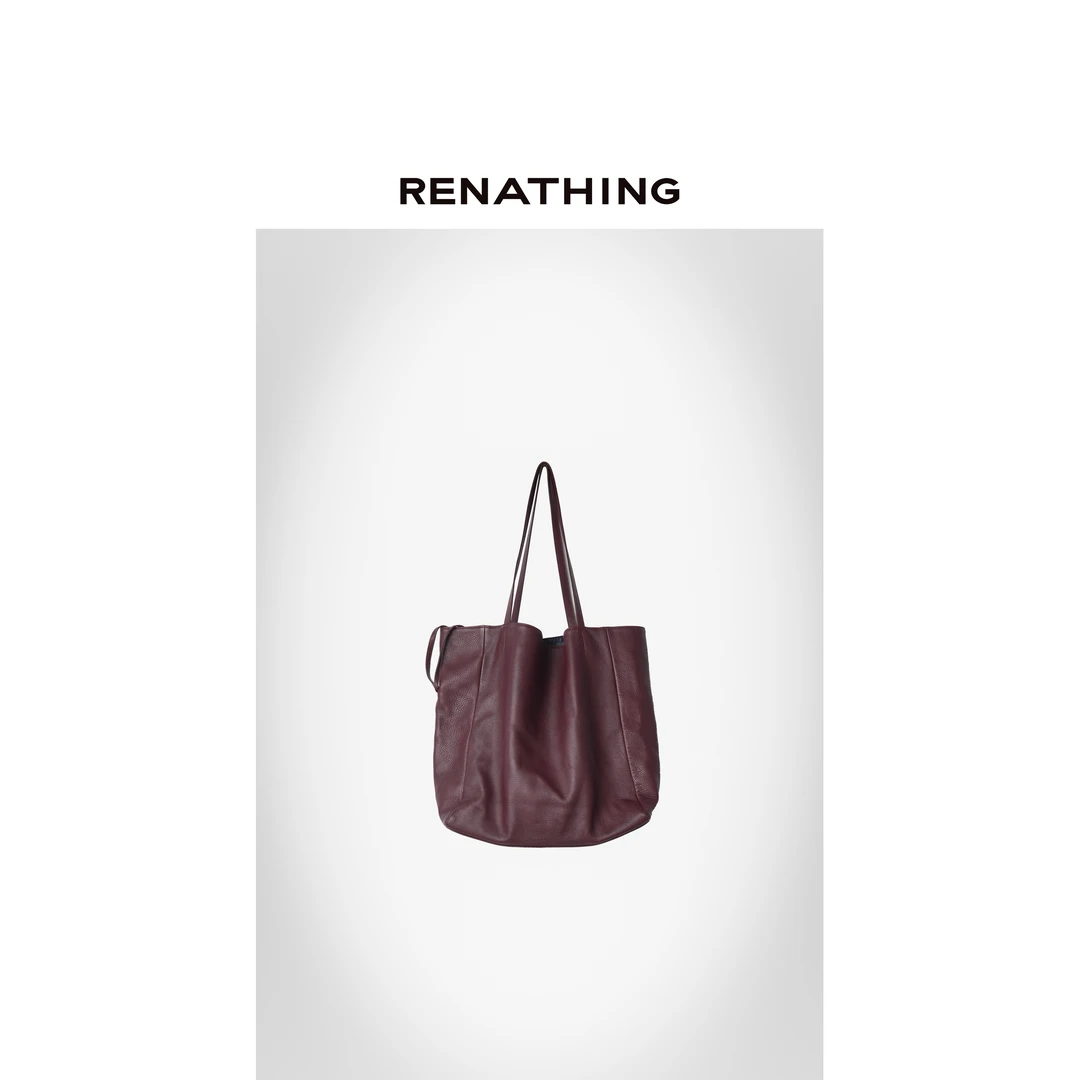 【RENATHING】简约质感tote手提包
