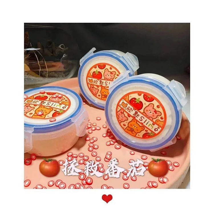 欣默slime拯救番茄厚实起泡木工高颜值解压史莱姆厚实玩具手工