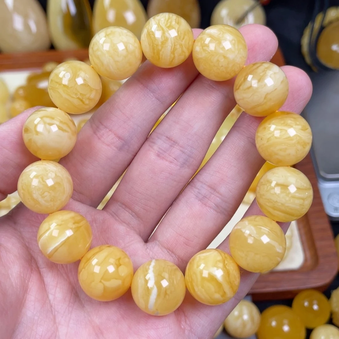 【闪购商品】琥珀手链未镶嵌手串