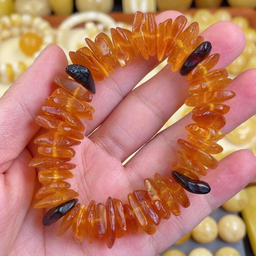 【闪购商品】蜜蜡手链未镶嵌手串