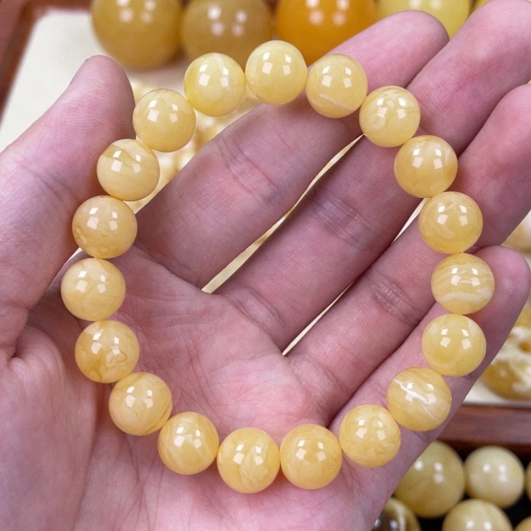【闪购商品】琥珀手链未镶嵌手串