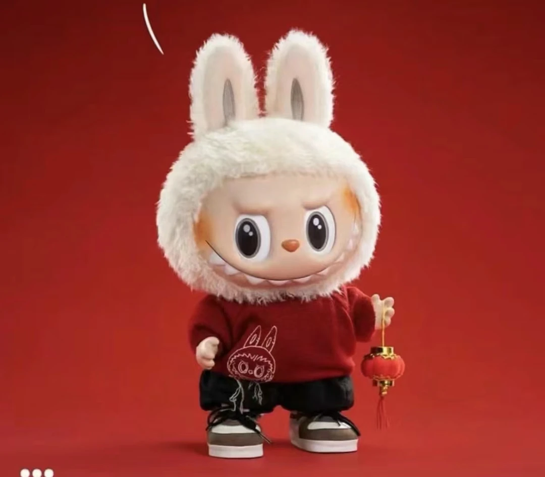 【现货】LABUBU THE MONSTERS搪胶玩偶 海外版可爱毛绒公仔