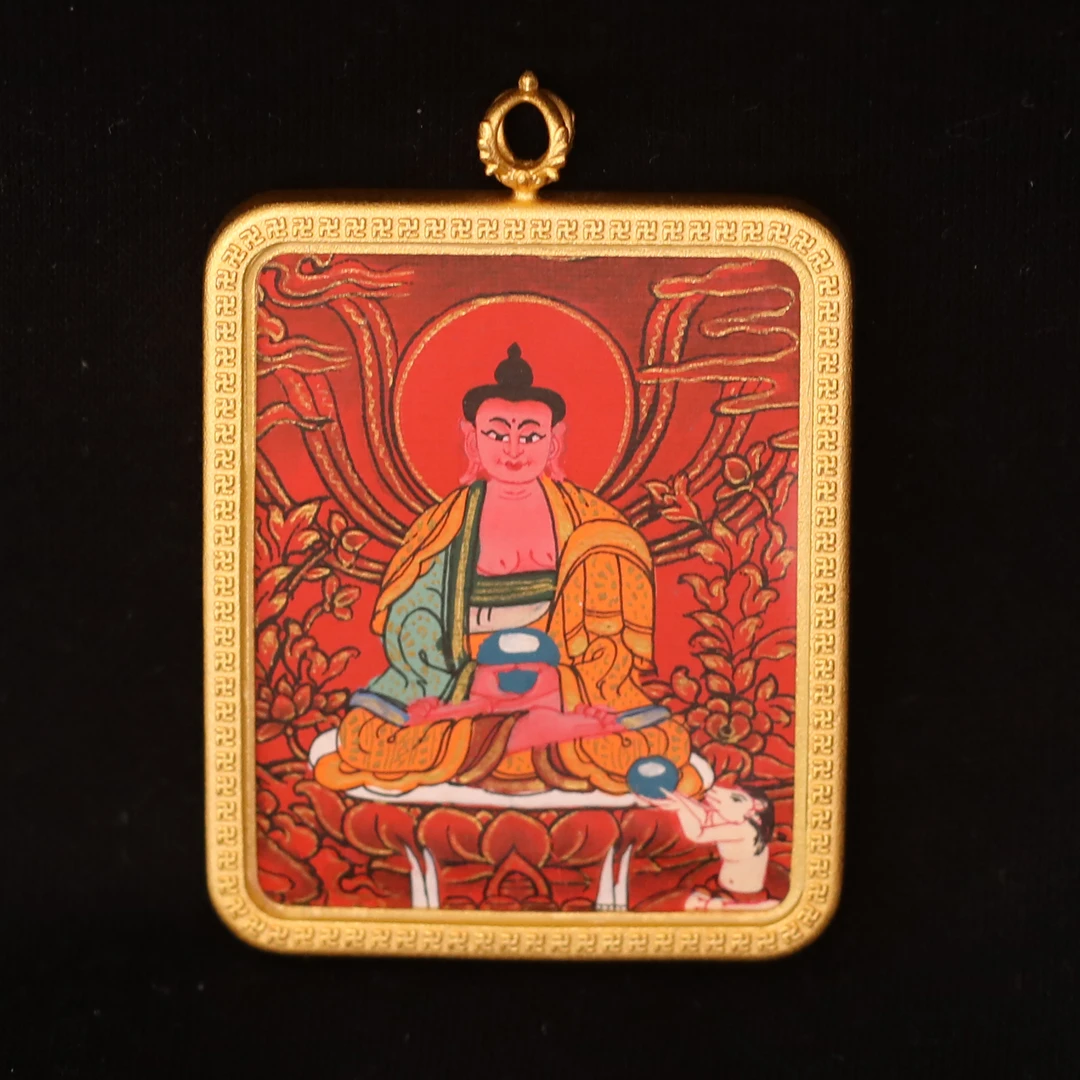 阿弥陀佛 纯手绘 唐卡