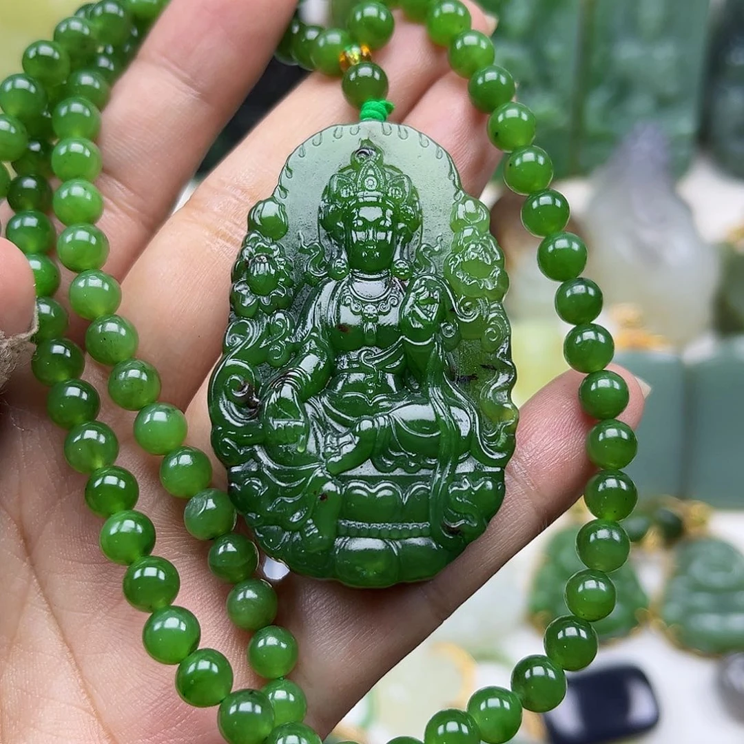 和田玉吊坠未镶嵌