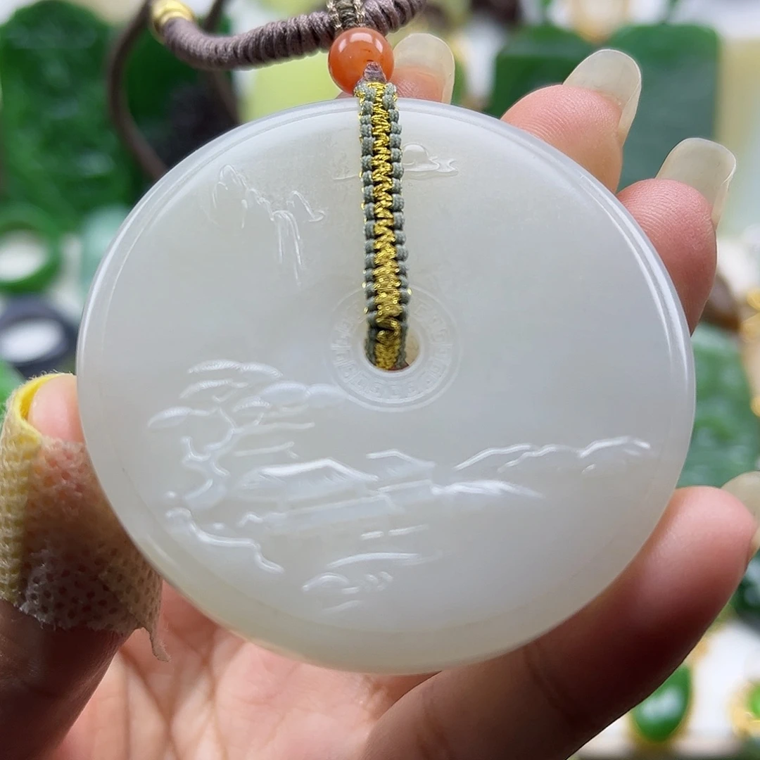 和田玉吊坠未镶嵌