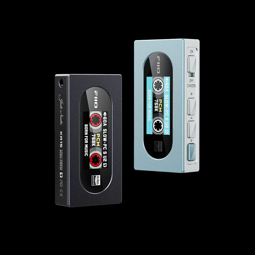 FiiO/飞傲KA15手机小尾巴HIFI无损平衡DSD解码耳放耳机功率放大器