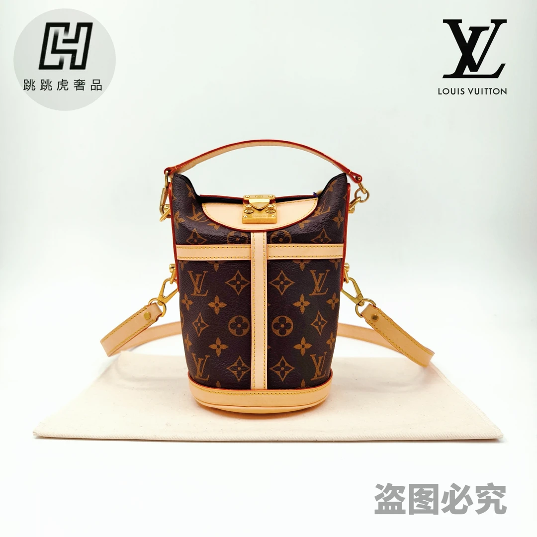 修复品LouisVuitton/路易威登 老花薯条包/斜挎手提