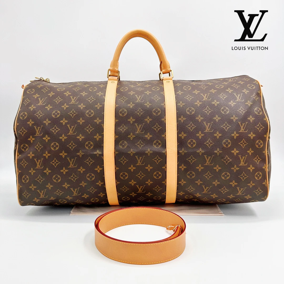 95新  【春节不打烊】LV/路易威登 keepall60手提旅行袋/公价17800