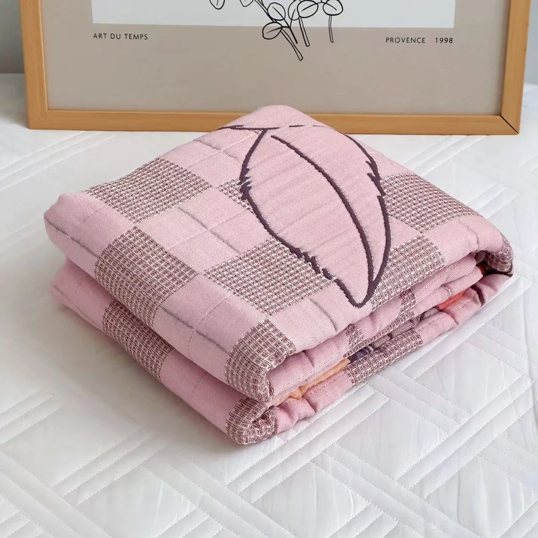 【京かわ会社】多层纱布面包被120*150cm love兔