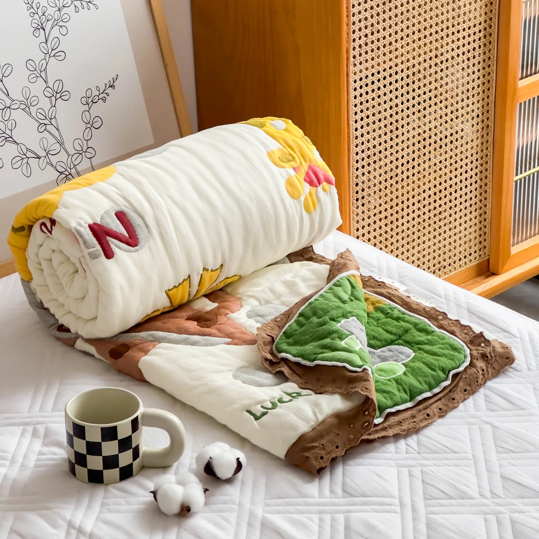 【京かわ会社】云朵泡芙被 150*200cm 萌宠派对