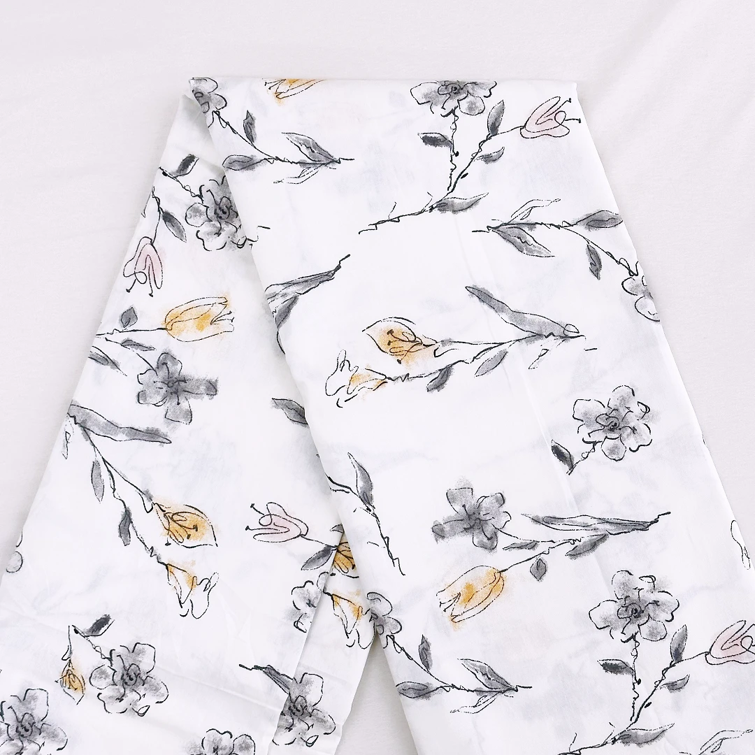 专享【京かわ会社】全棉80支匹马棉双人被罩 200*230cm 乌落