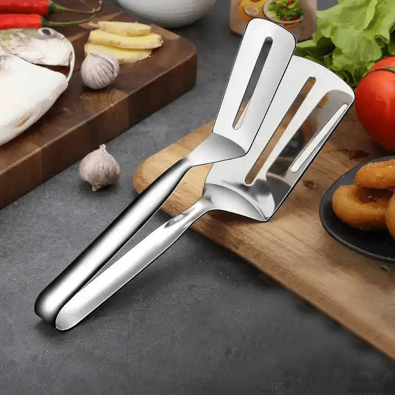 【惊爆价！】不锈钢煎炸铲子 煎炸夹取沥油一件搞定煎鱼铲烙饼煎鸡蛋