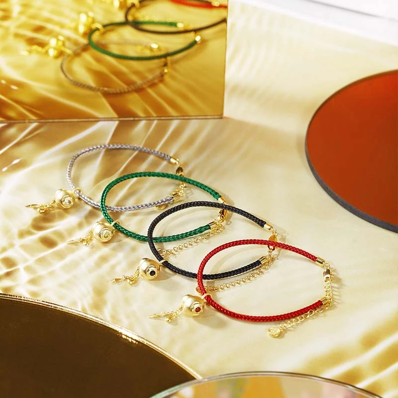 925银手链 【挞爷专属】赋乐祈雷火葫芦手绳