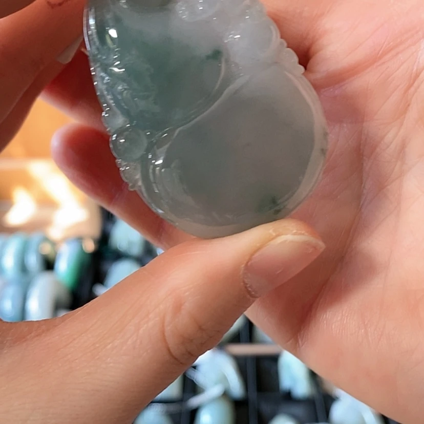 【闪购商品】翡翠颈饰未镶嵌佳****）
