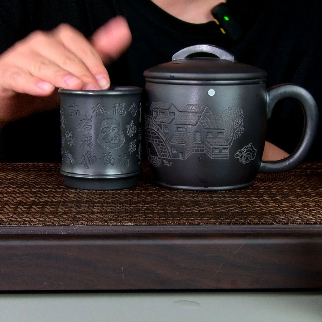 【闪购商品】紫砂茶杯高货放漏