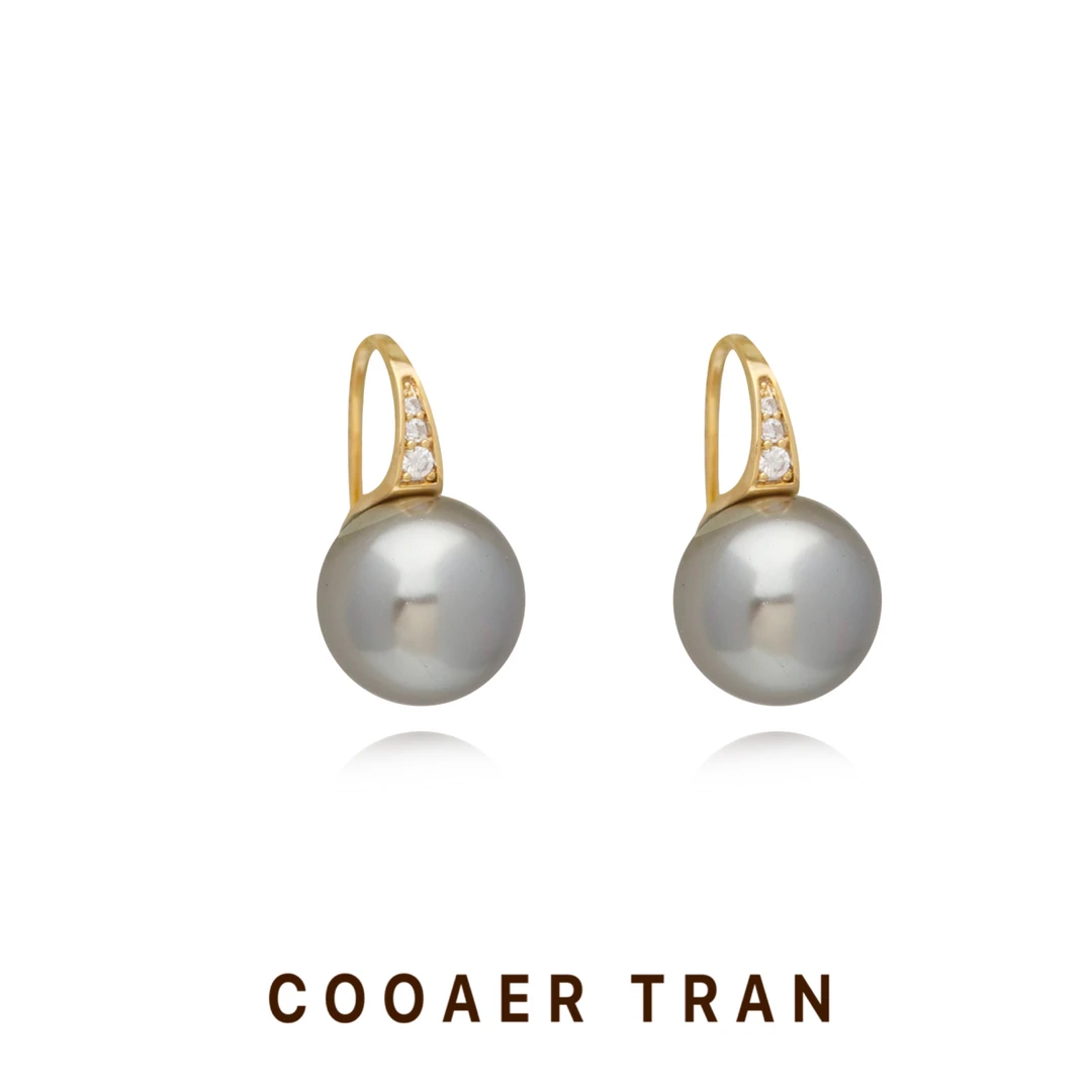 铜合金耳饰 【星光里】轻奢时尚小众气质百搭温柔高级耳饰RH8779#